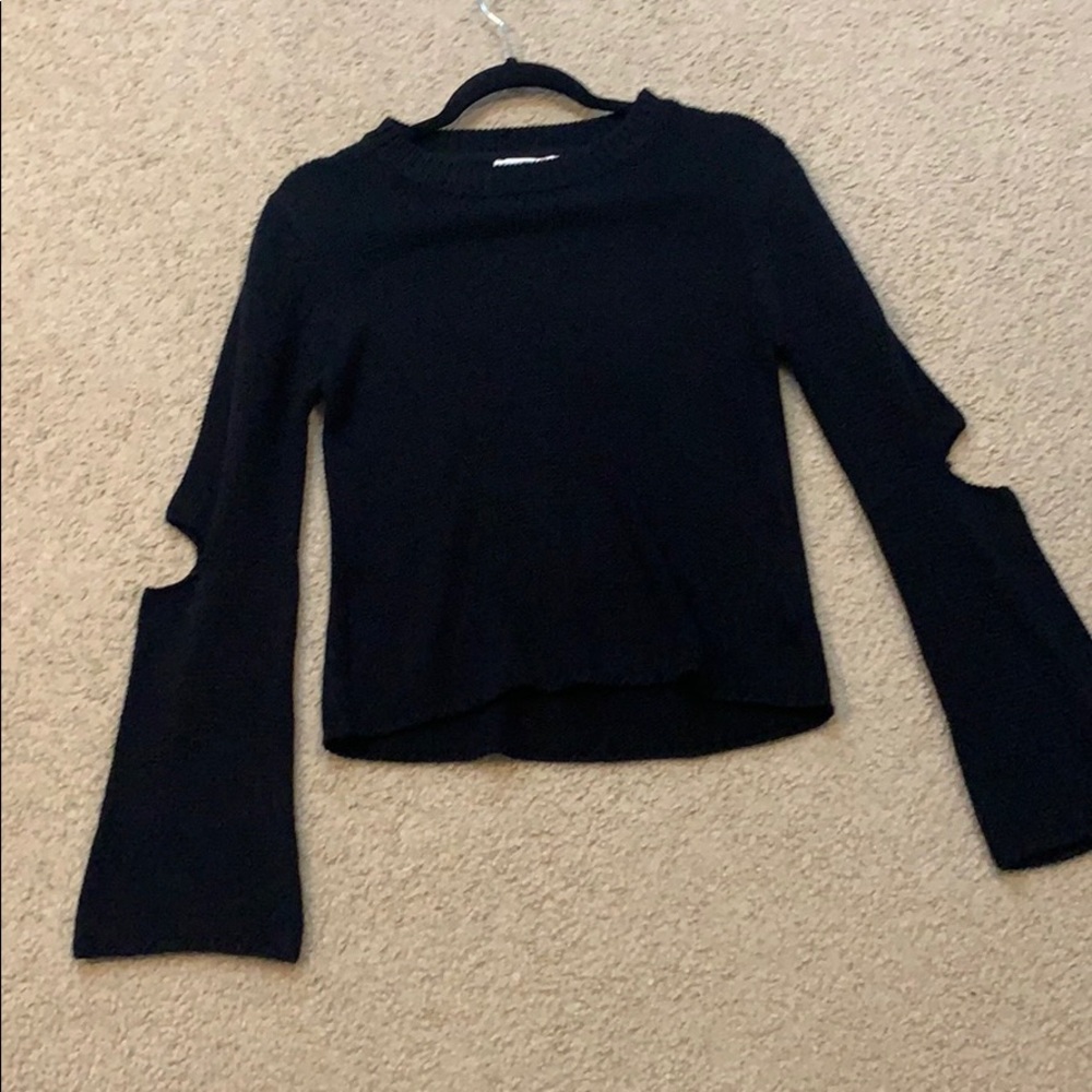 Black Knitted Sweater